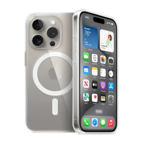 ANKER IPHONE 15 PRO CLEAR MAGNETIC PHONE CASE