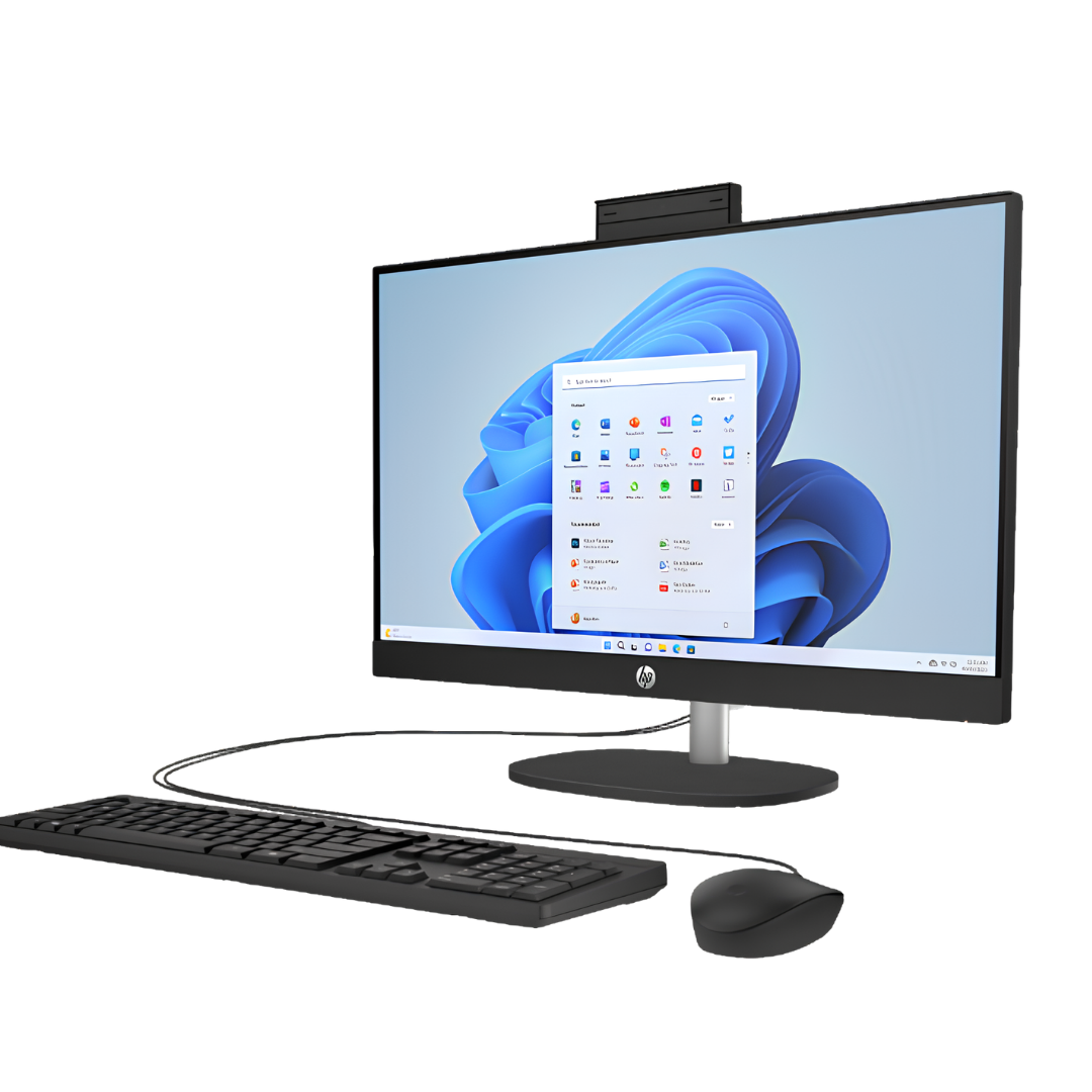 HP 24-cr0053ne AIO Core i3-1315U/8GB/512SSD /23.8 FHD/DOS/JET BLACK