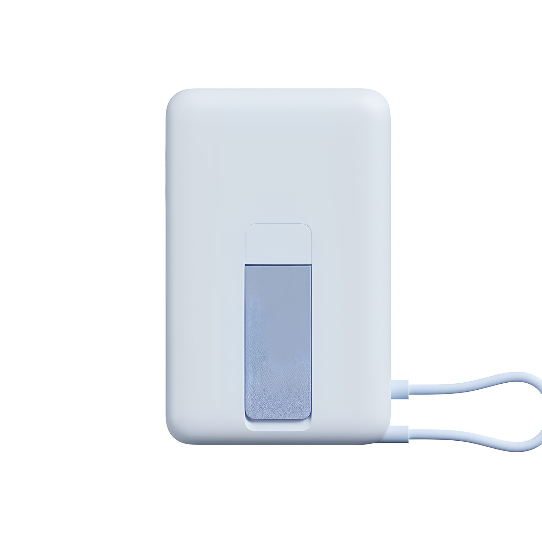 XIAOMI MAGNETIC POWER BANK 10000 WITH BUILT-IN STAND BLUE - Image 2