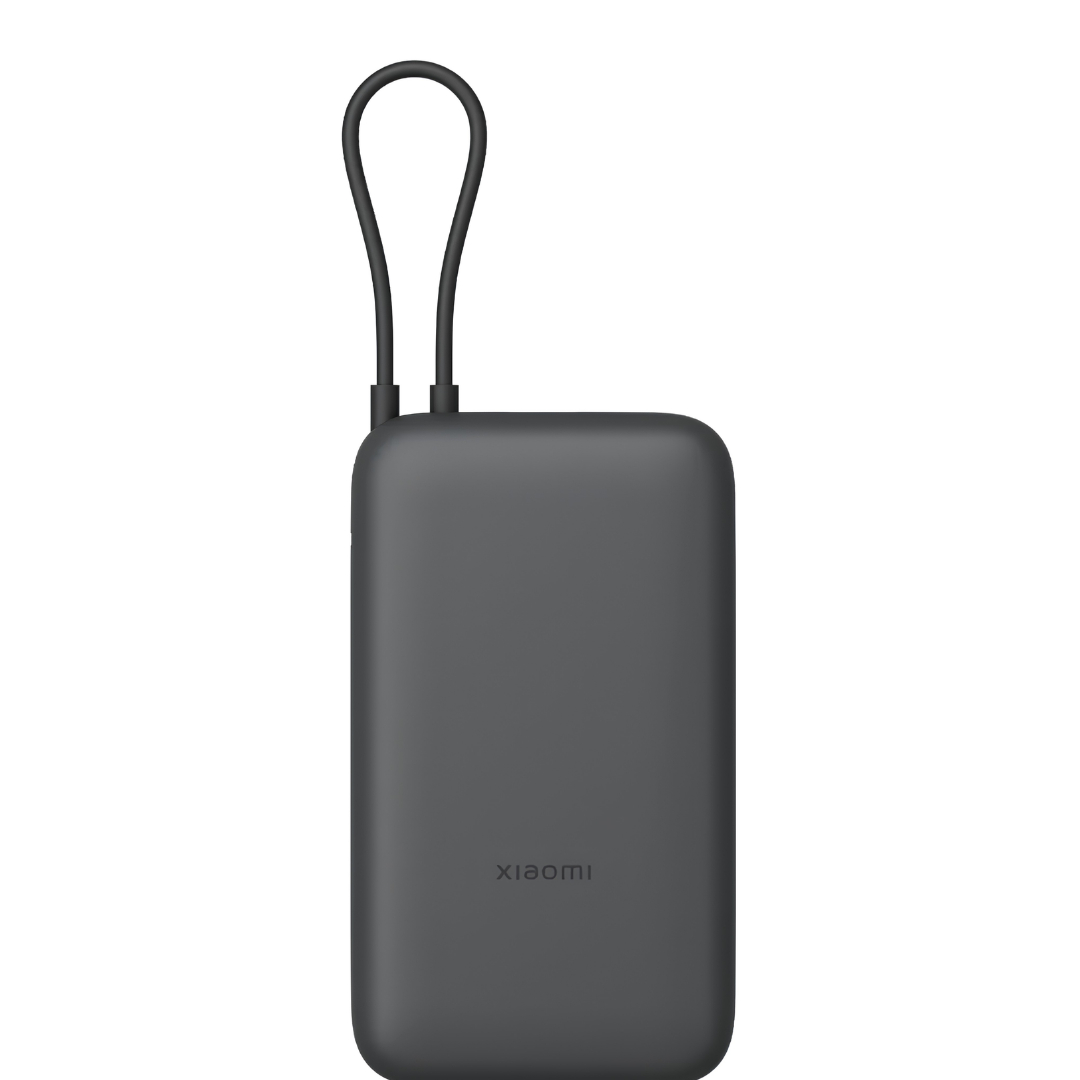 XIAOMI POWER BANK 20000MAH (INTEGRATED CABLE) GL DARK GRAY - Image 2