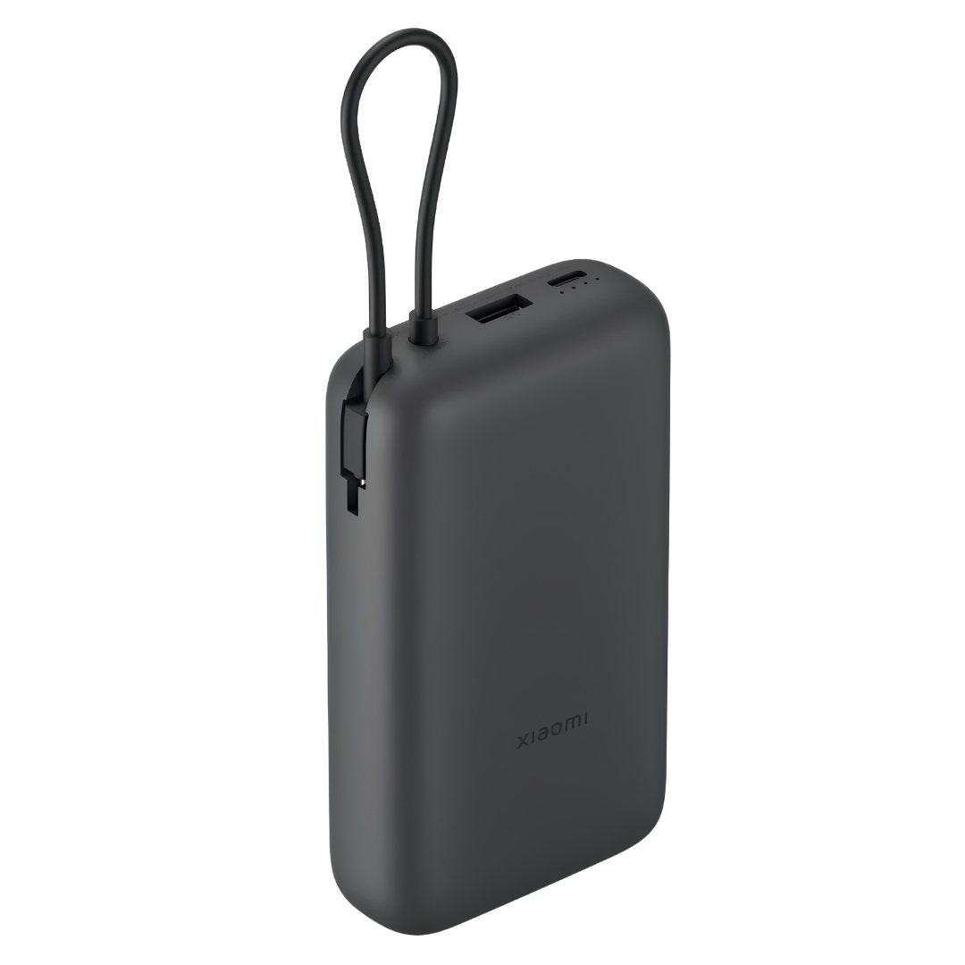 XIAOMI POWER BANK 20000MAH (INTEGRATED CABLE) GL DARK GRAY