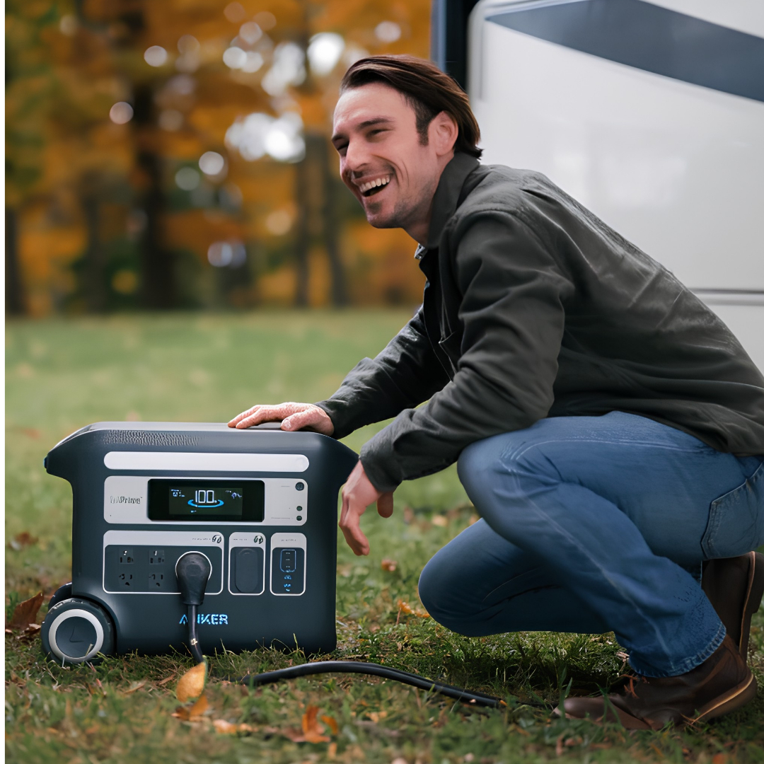 ANKER 767 PORTABLE POWER STATION (GANPRIME POWERHOUSE 2048WH) - Image 2